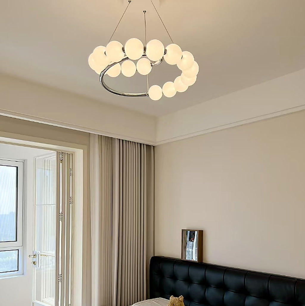 Luma Orb Ring Chandelier Glowryte