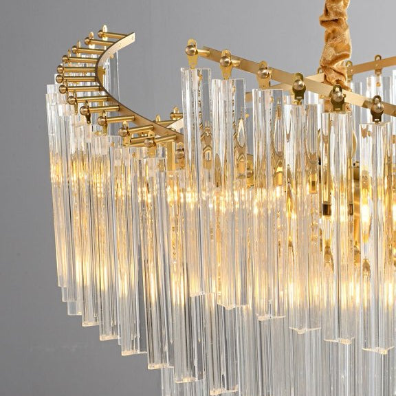 Aria Crystal Chandelier Glowryte
