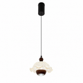 Fleur Ruffle Glass Pendant