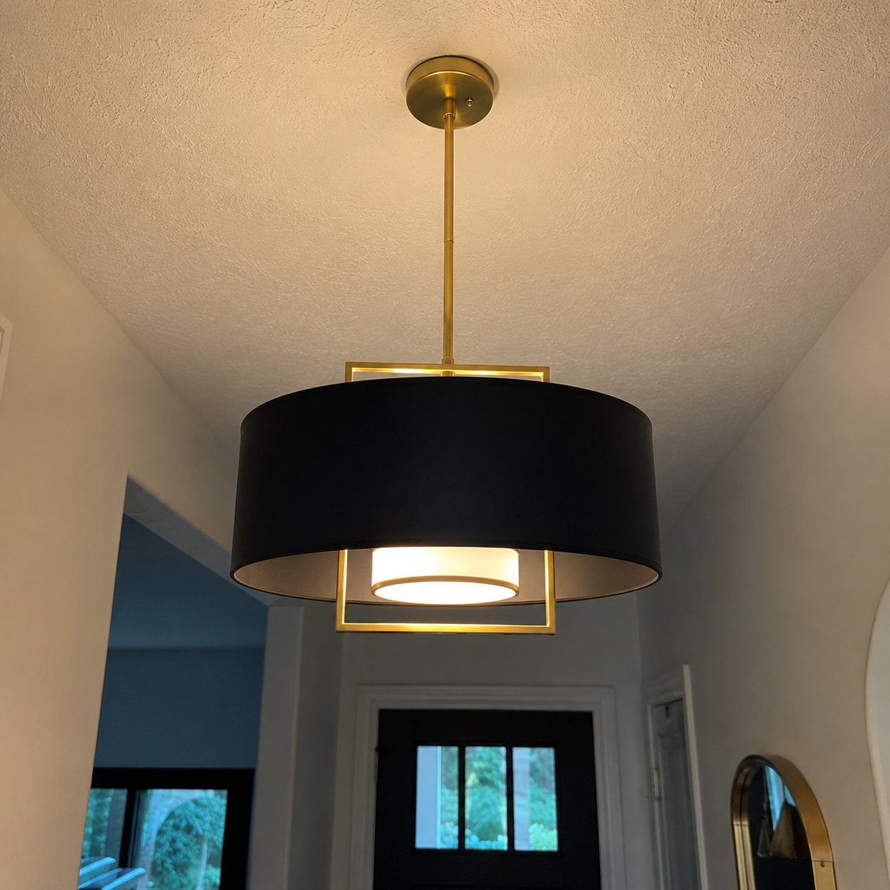 Arden Drum Pendant Glowryte