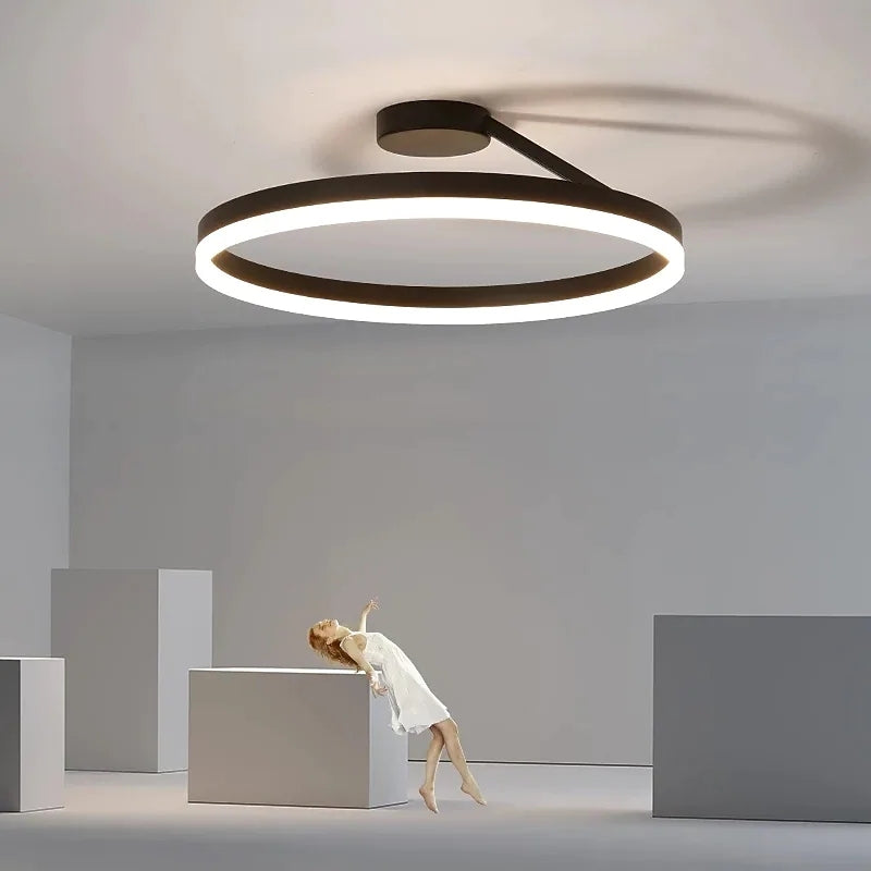 Arc Ring LED Flush Mount Glowryte