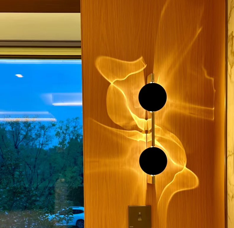 Chrome Double-Head Wall Sconce Glowryte