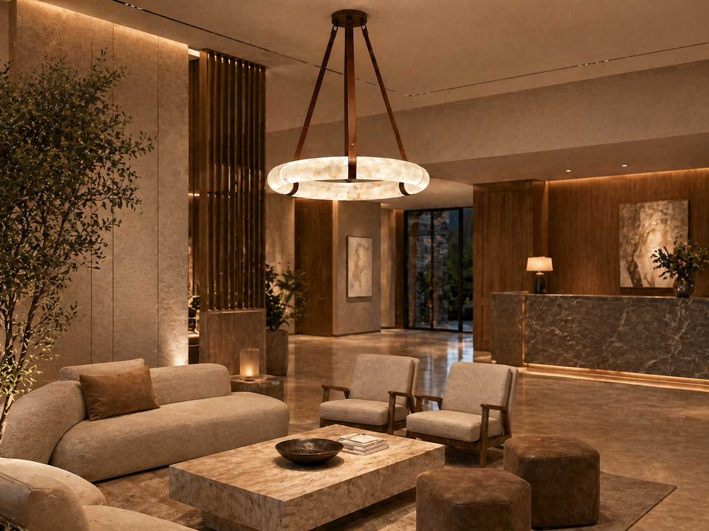 hotel lobbies
