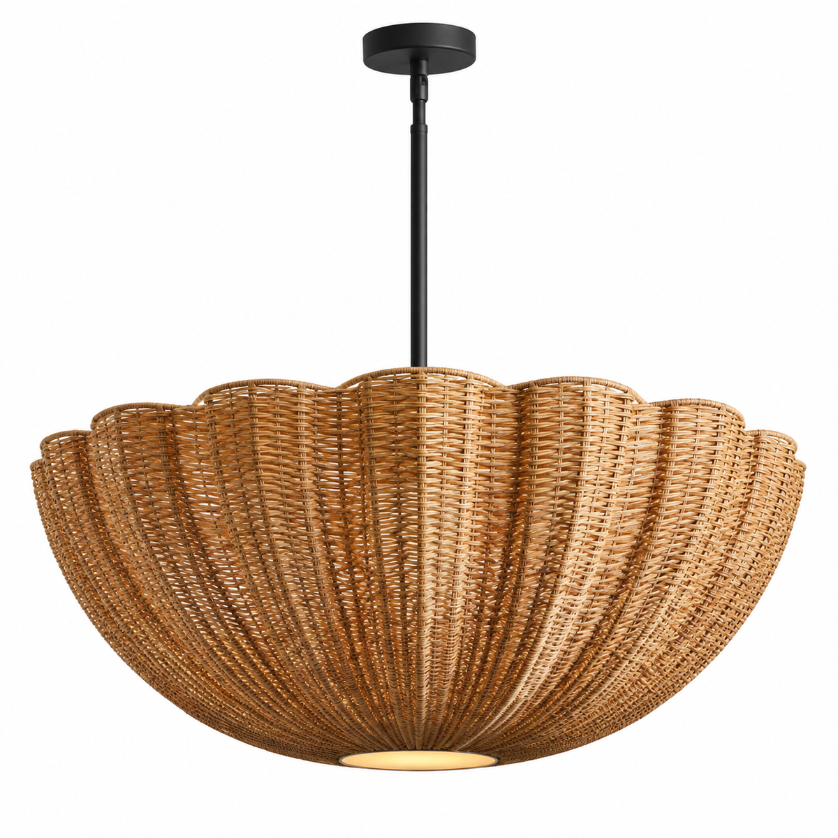 Soleil Rattan Pendant Glowryte