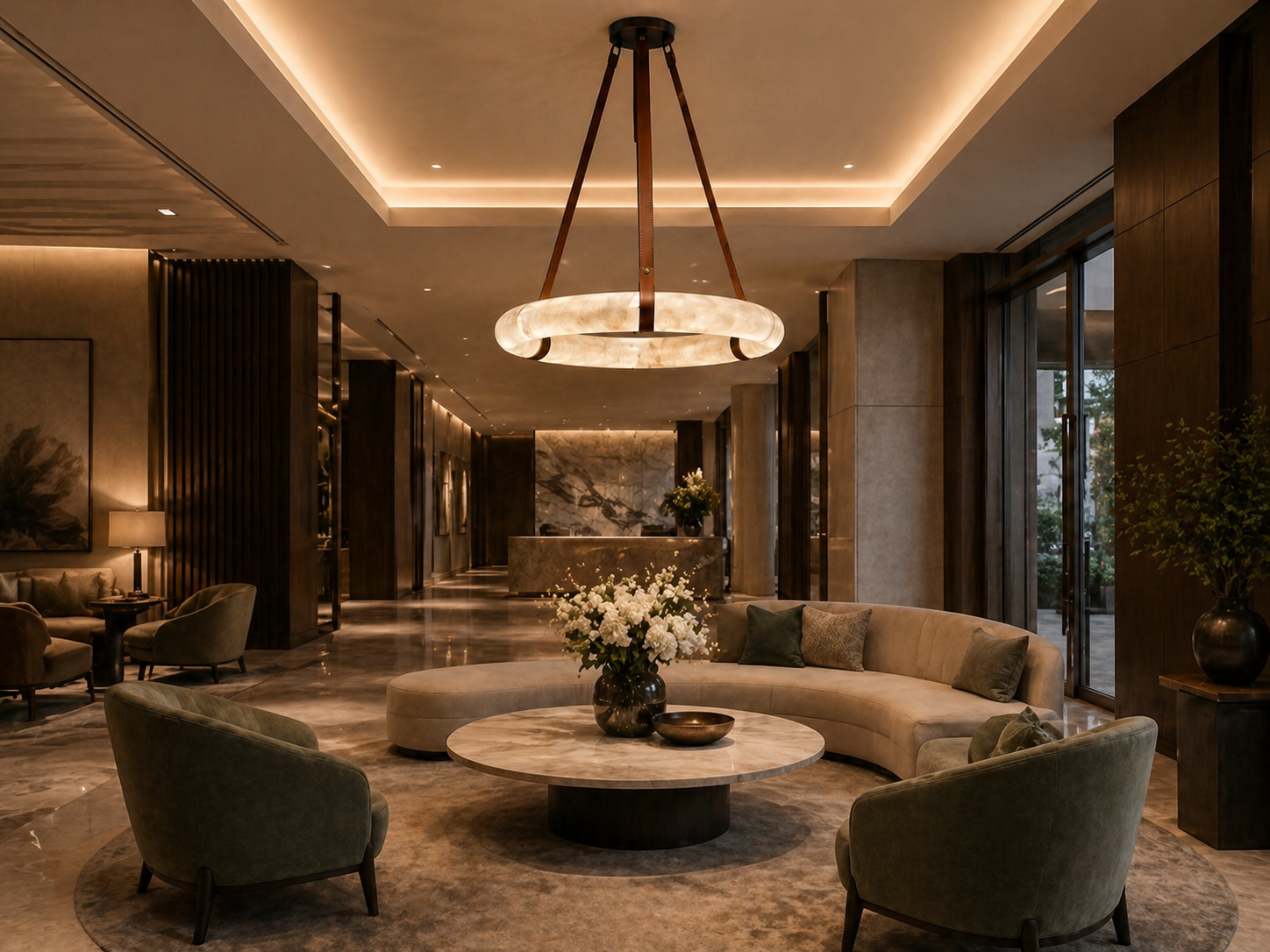 hotel lobbies