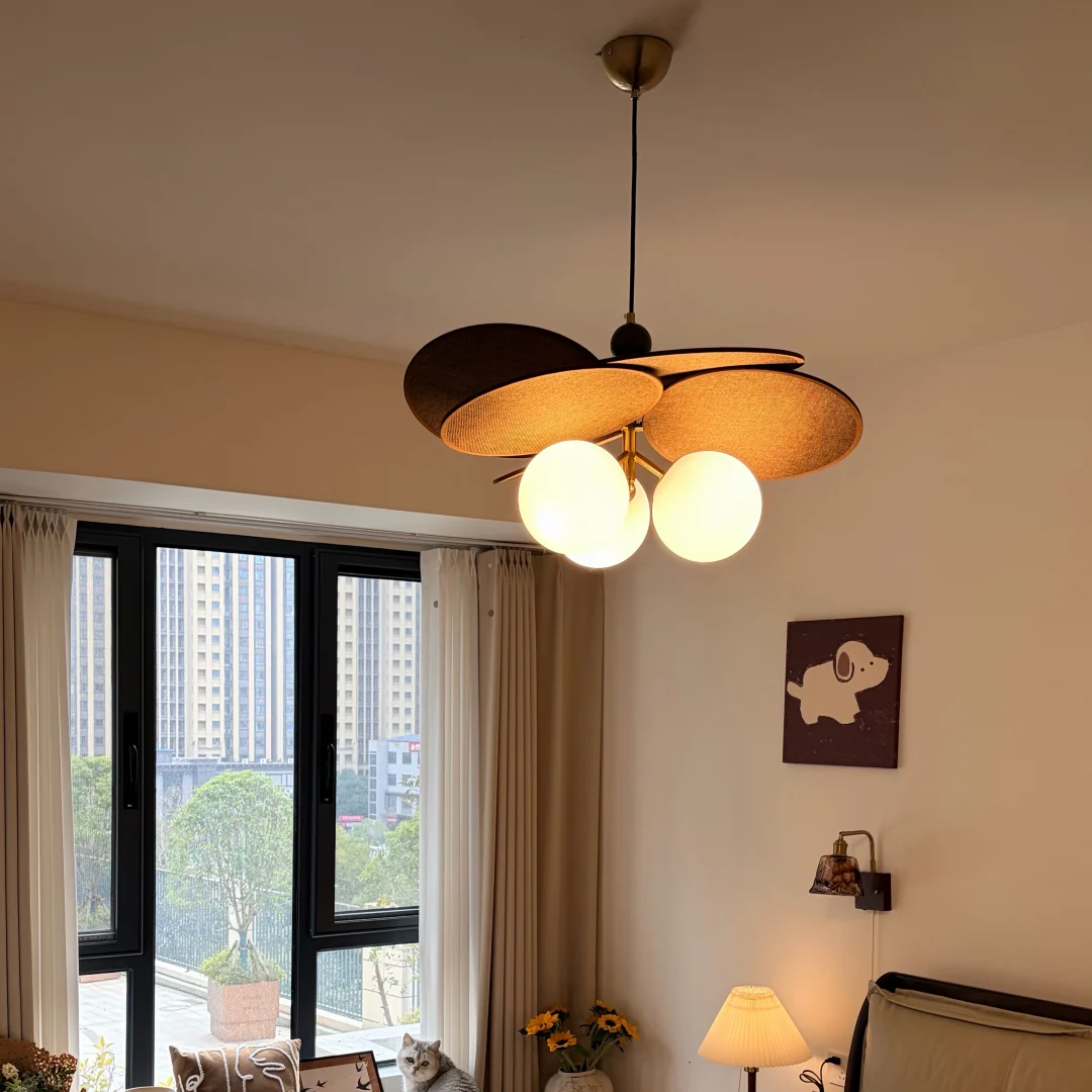 Petal Globe Pendant Light Glowryte