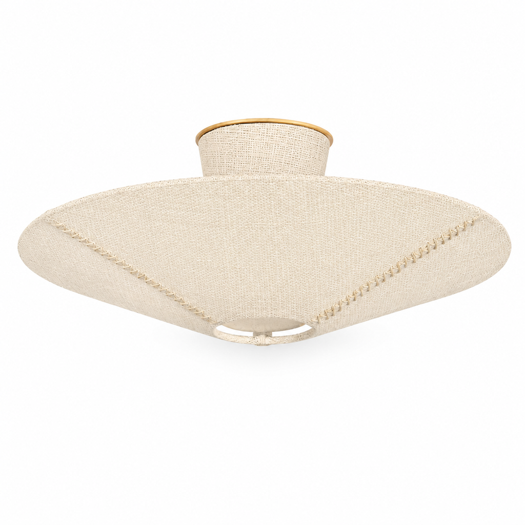 Cove Fabric Flush Mount