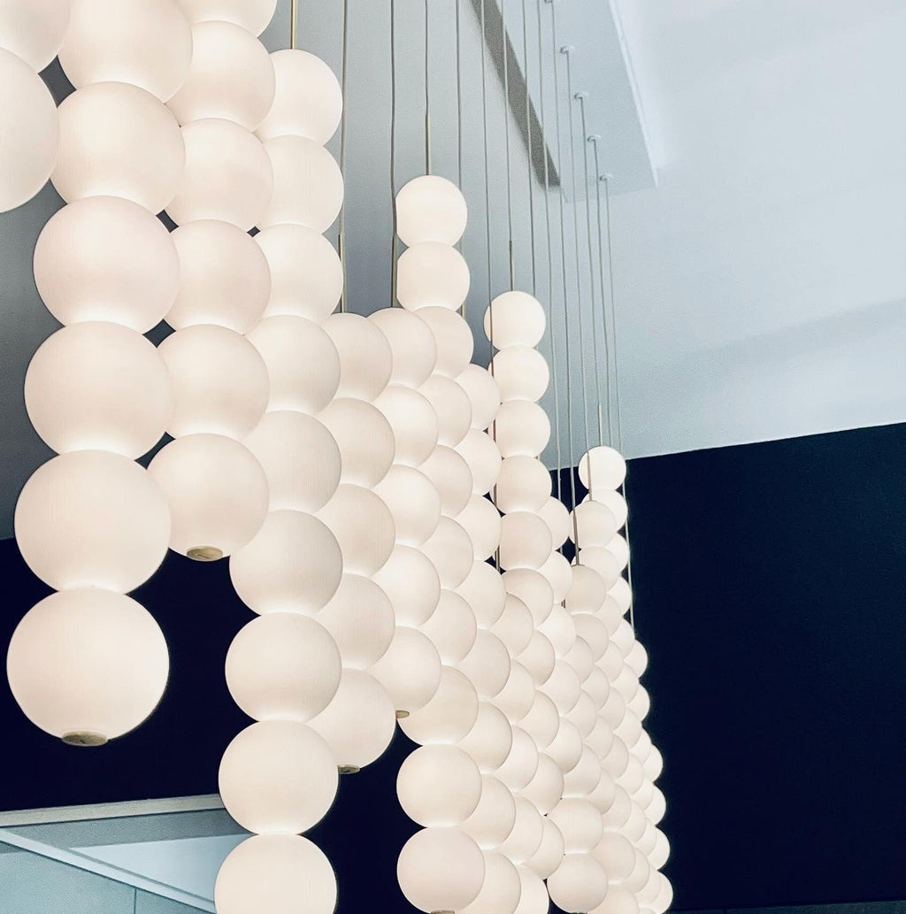 Elen Modern Pendant Light Other configurations available — contact us for custom orders. Brass Glowryte