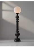 Alba Modern Floor Lamp Dia 13.8″ × H 65″ （Dia 35 × H 165 cm） Matte black Glowryte