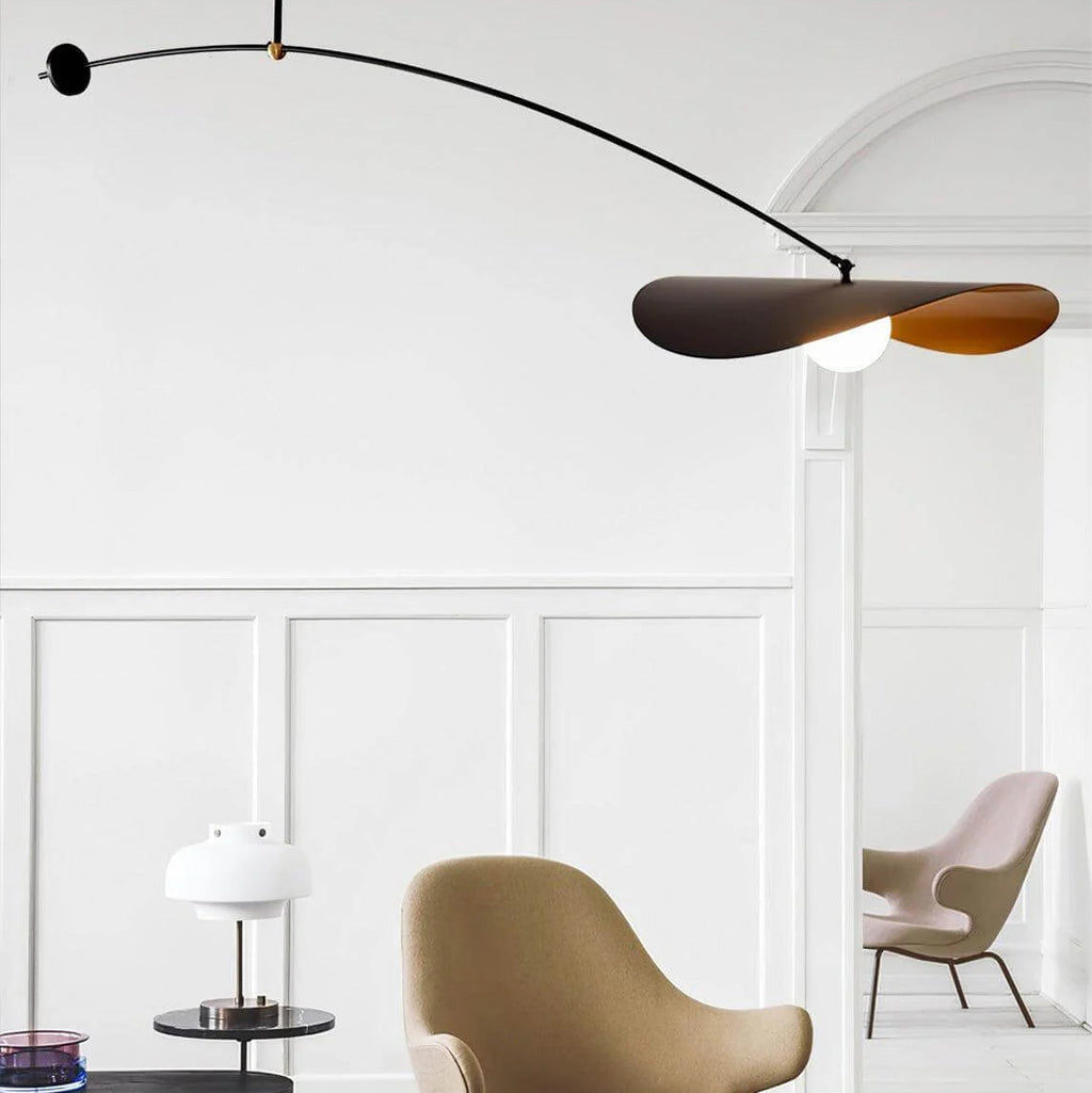 Arco Pivot Single-Arm Pendant Light