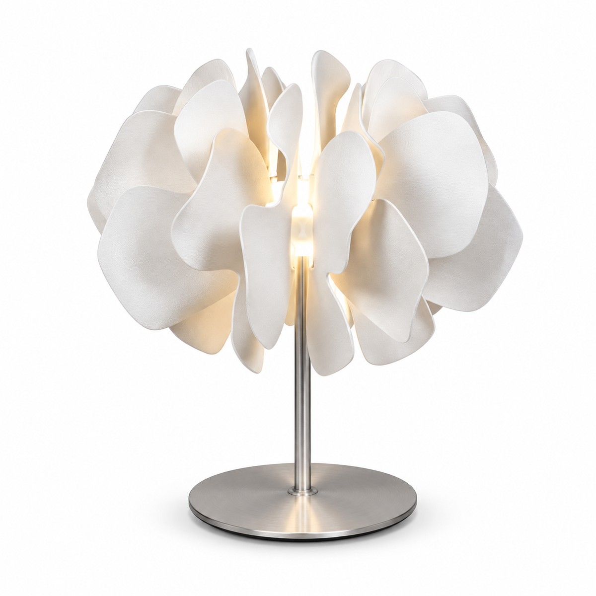Dahlia Sculptural Ceramic Blossom Lamp Table Lamp (Dia 50 × H 55 cm) Glowryte