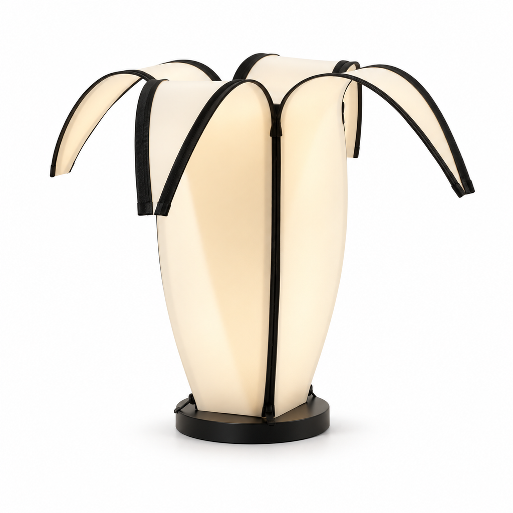 Calla Blooming Fabric Table Lamp Glowryte