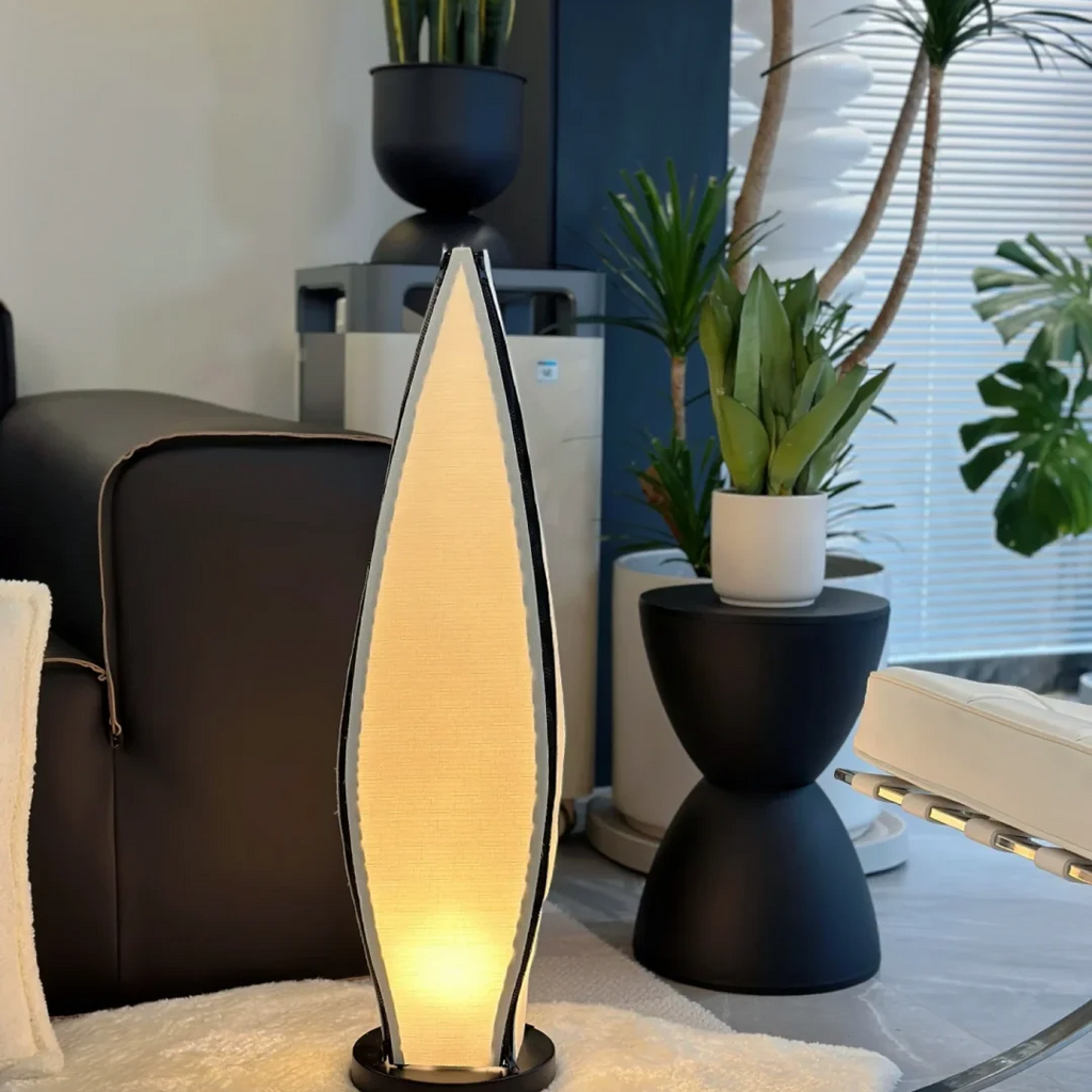Calla Blooming Fabric Table Lamp Glowryte