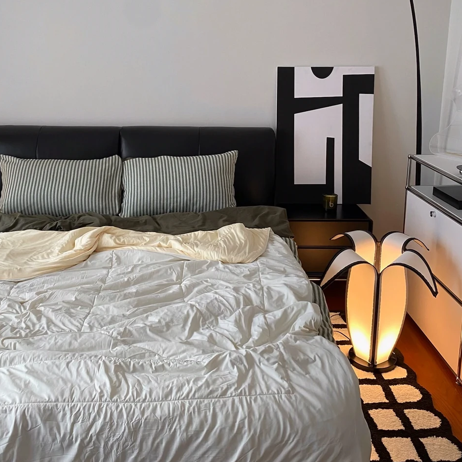 Calla Blooming Fabric Table Lamp Glowryte