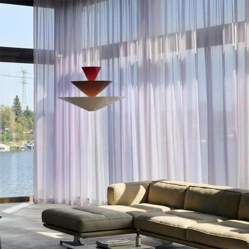 Calypso Geometric Tiered Cone Pendant Light Glowryte
