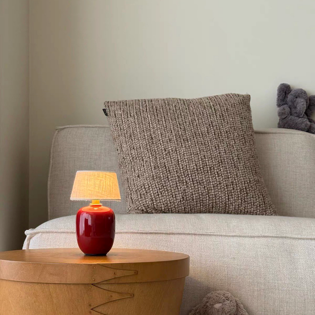 Camille Petite Ceramic Table Lamp Glowryte
