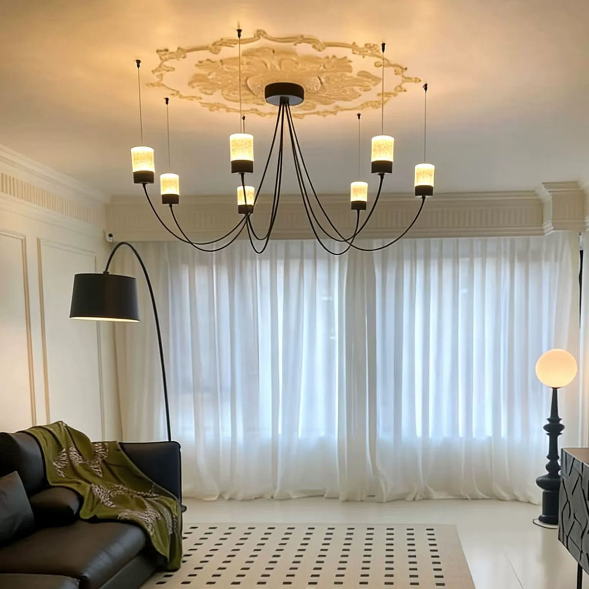 Living Room Architectural Centerpiece