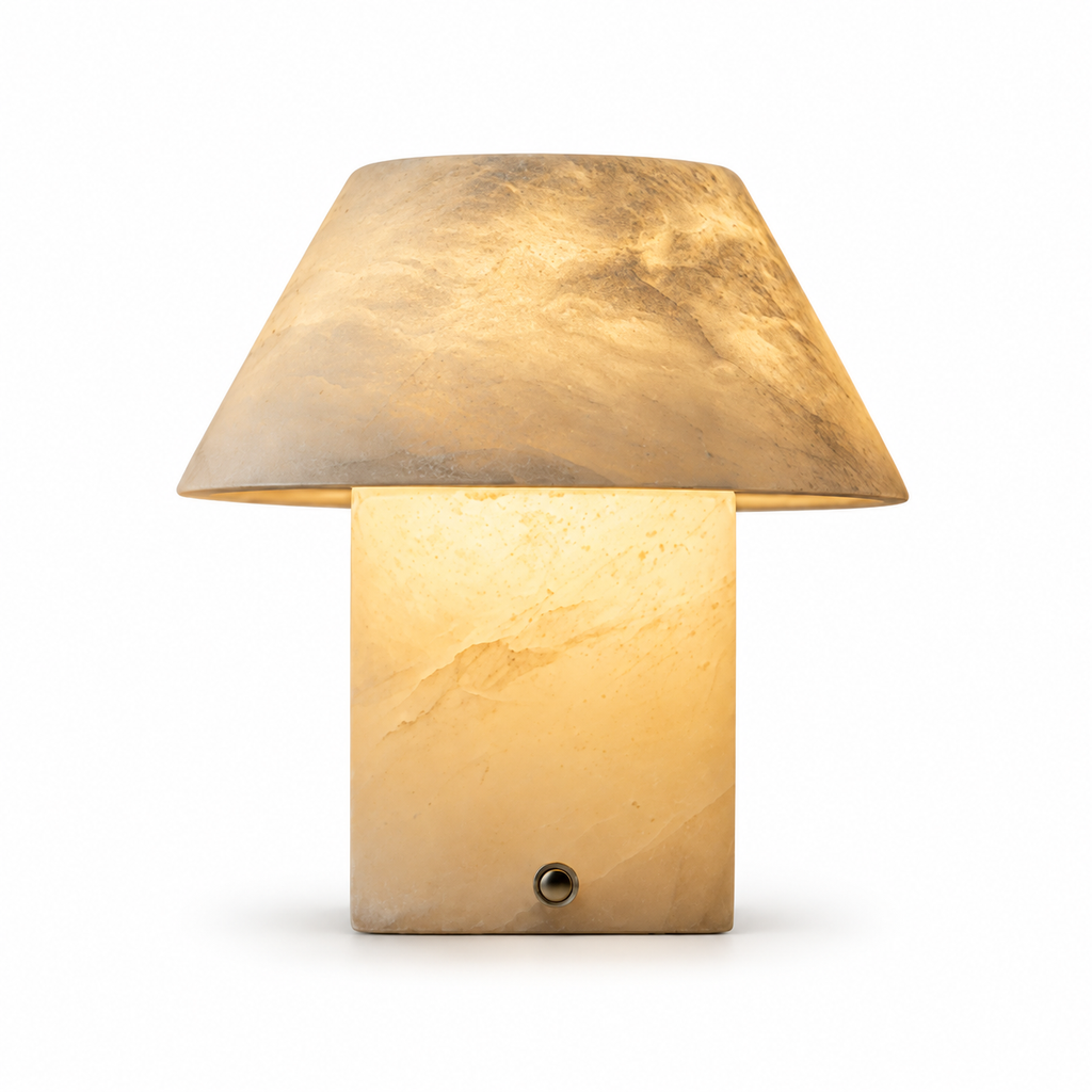 Celine Alabaster Touch Table Lamp Glowryte