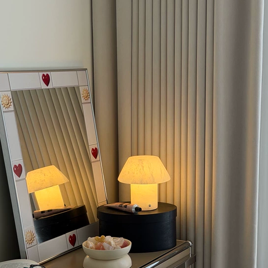 Celine Alabaster Touch Table Lamp Glowryte