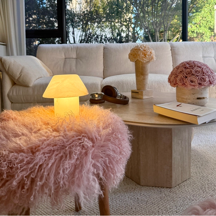 Celine Alabaster Touch Table Lamp Glowryte