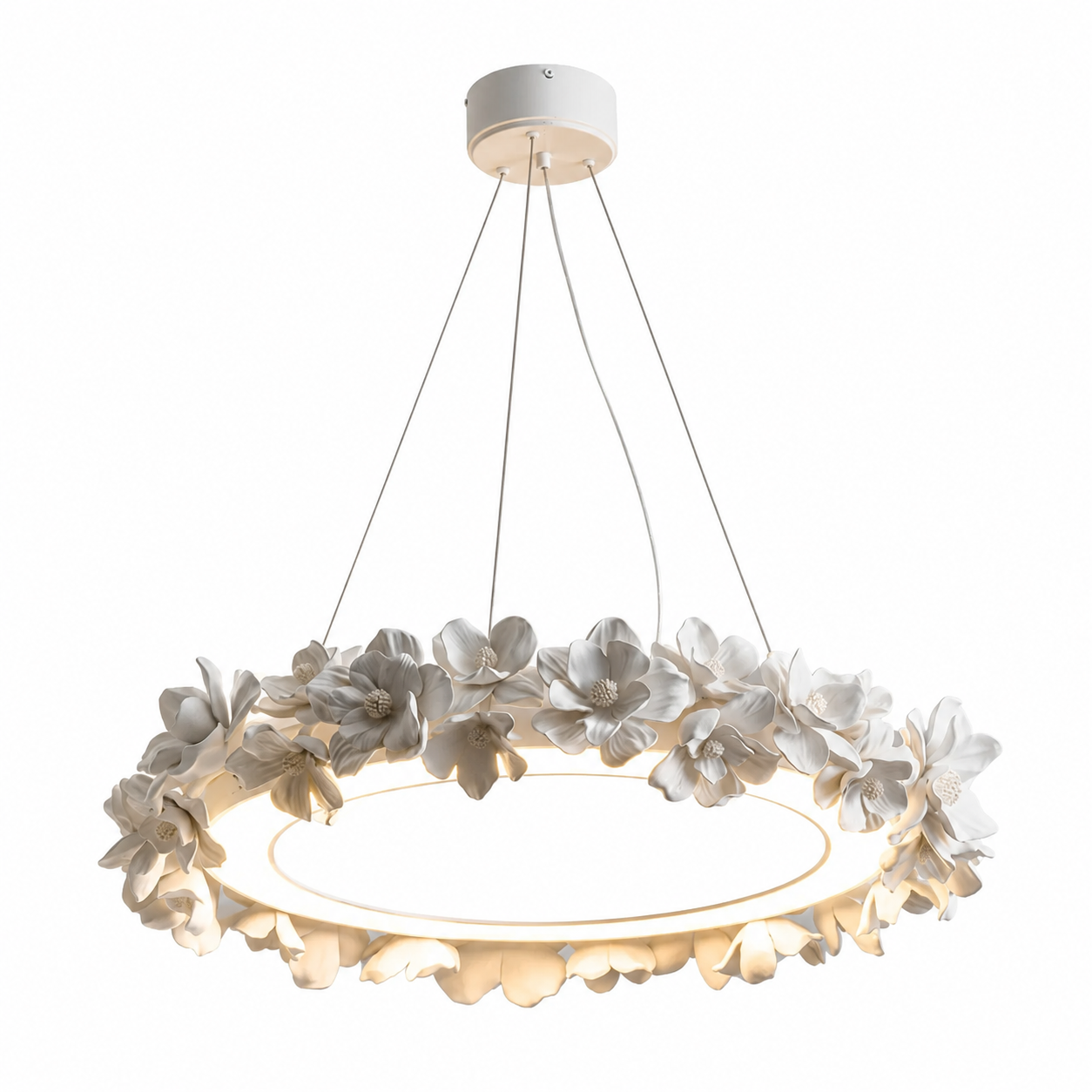 Luma Bloom Ring Chandelier