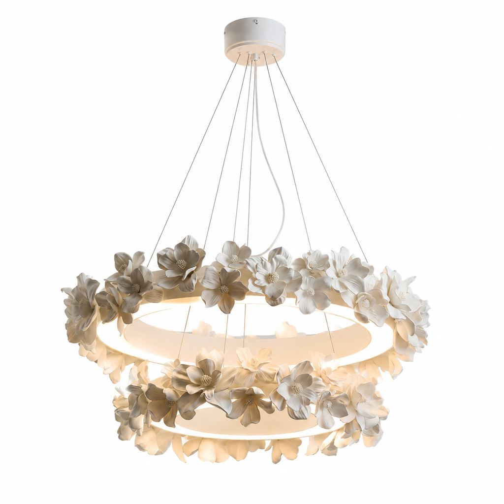 Luma Bloom Ring Chandelier