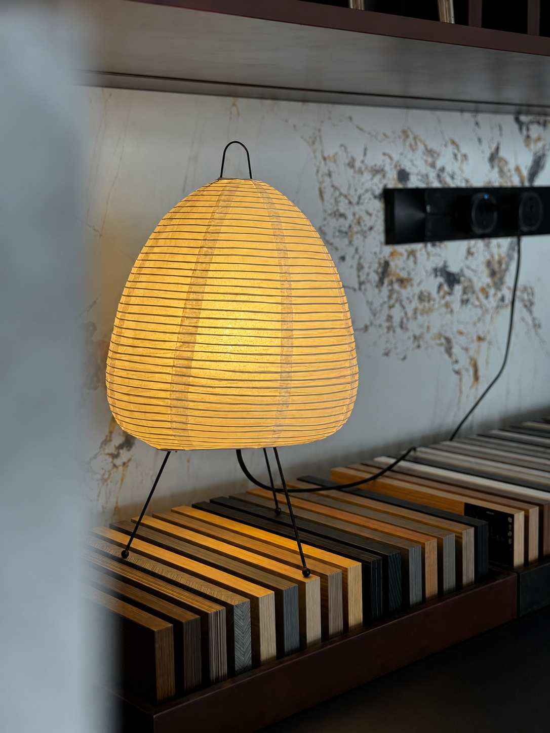 Akari Washi Table Lamp Glowryte