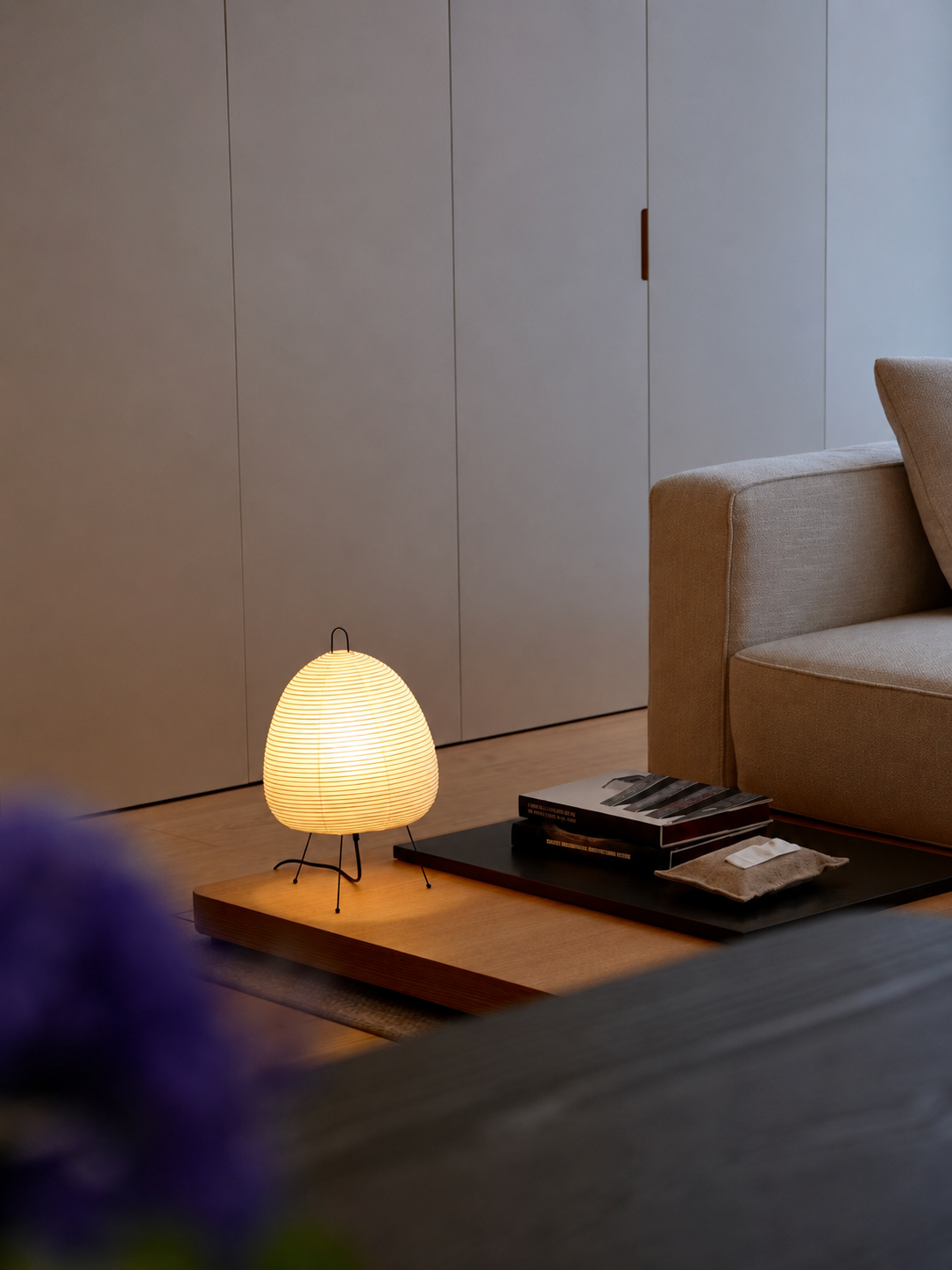 Akari Washi Table Lamp Glowryte
