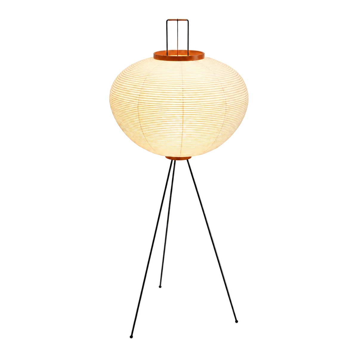 Akari Washi Globe Floor Lamp Glowryte