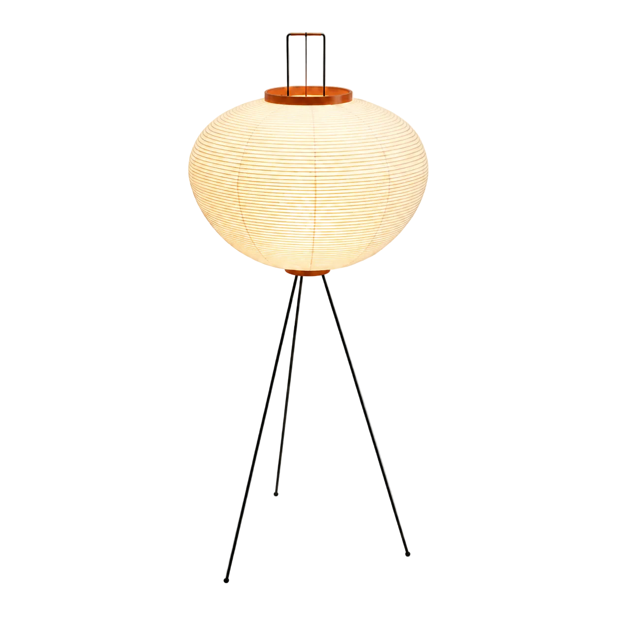 Akari Washi Globe Floor Lamp Glowryte