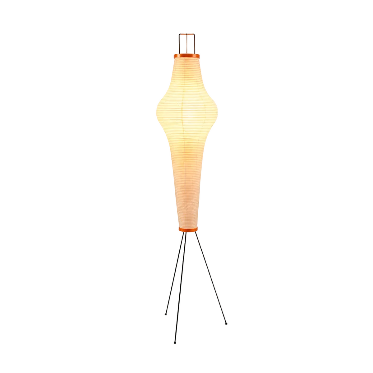 Akari Washi Column Floor Lamp Glowryte