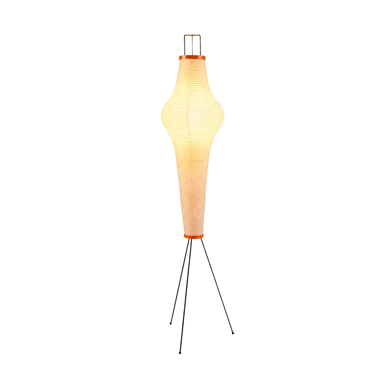 Akari Washi Column Floor Lamp Glowryte