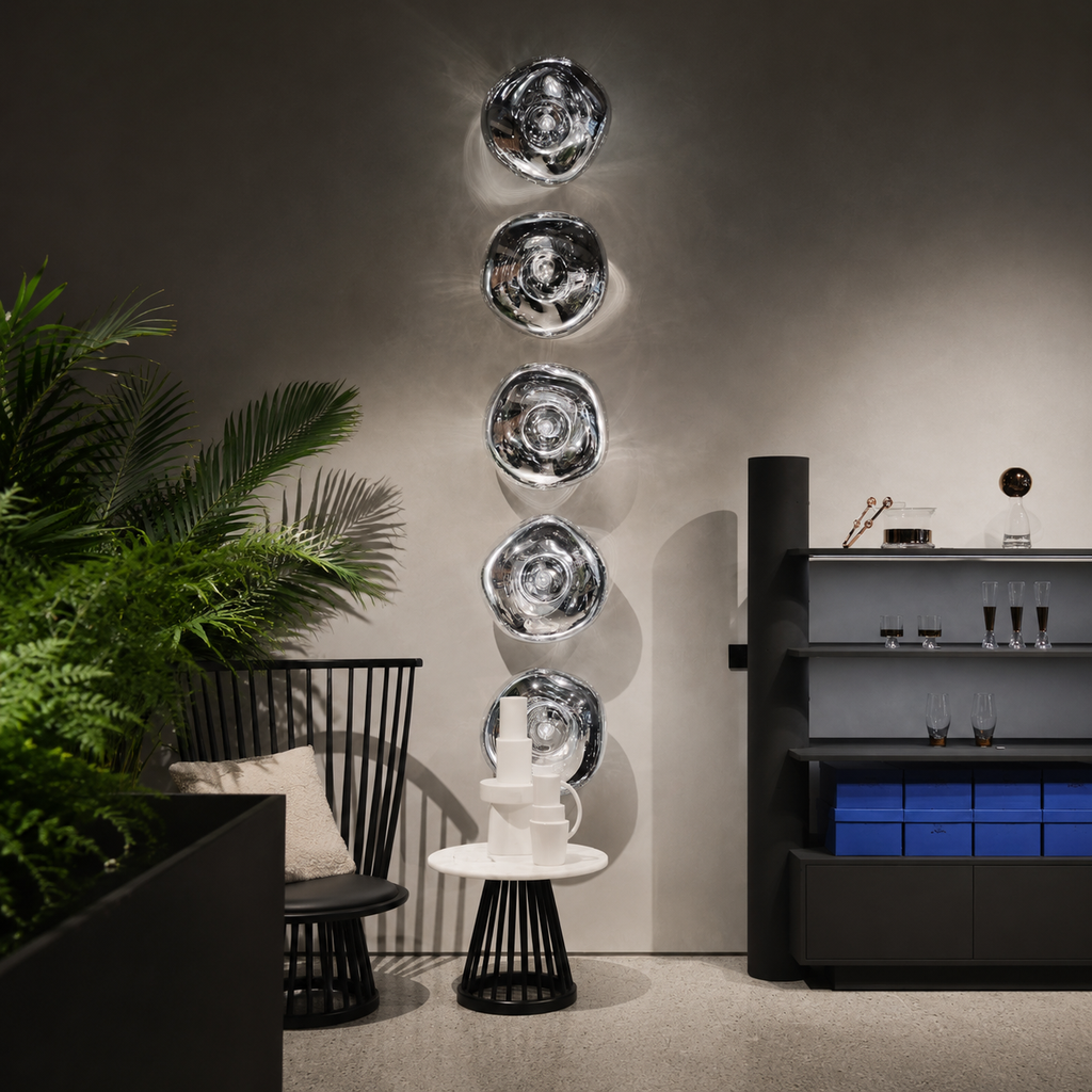 LAVA Molten Glow Wall Lamp Smoke Gray Glowryte