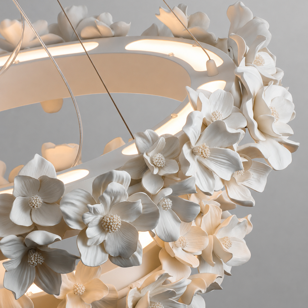 Luma Bloom Ring Chandelier
