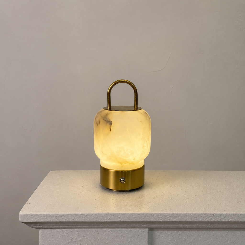 Noma Alabaster Cordless Table Lamp
