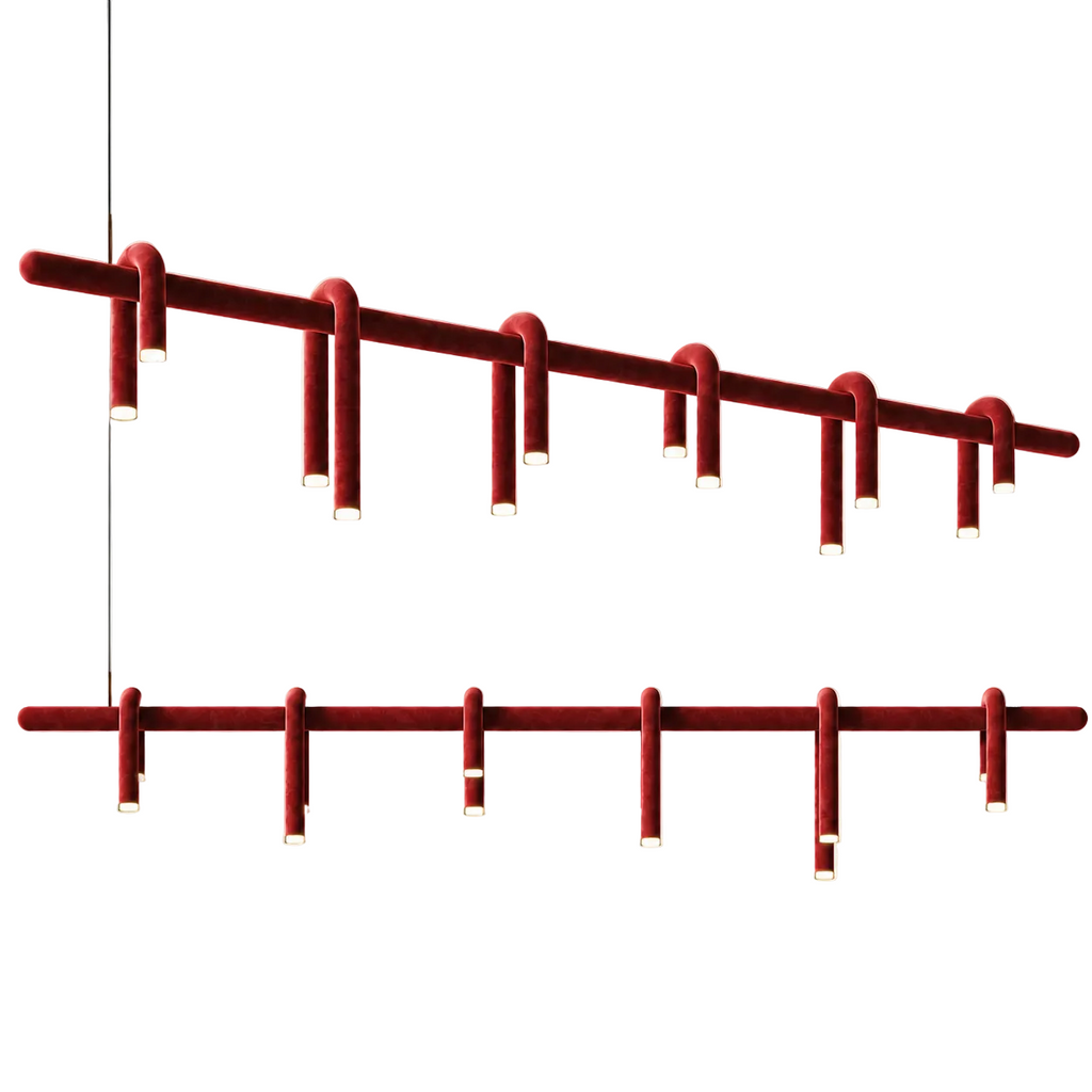 U-Loop Linear Pendant Light Glowryte