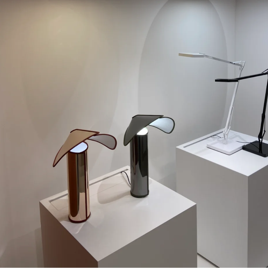 Chiara Folded Stainless Steel Lamp Glowryte