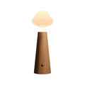Cloud Glass Wood Table Lamp Glowryte