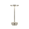 Lux Dimmer Table Lamp Silver D 3.5" × H 11" (D 9 × H 28 cm) Glowryte