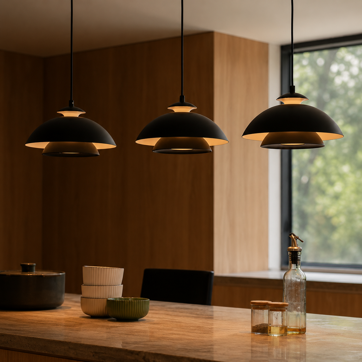 Dome Shield Pendant Glowryte