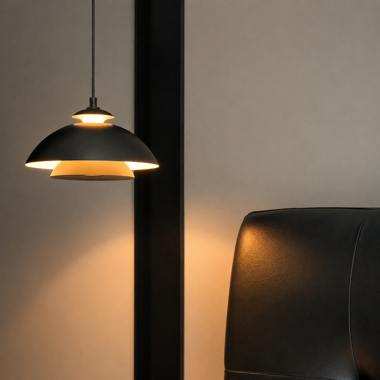 Dome Shield Pendant Glowryte