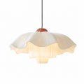 Fleur French Linen Pendant Light Glowryte