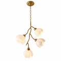 Floral Branch Chandelier Glowryte