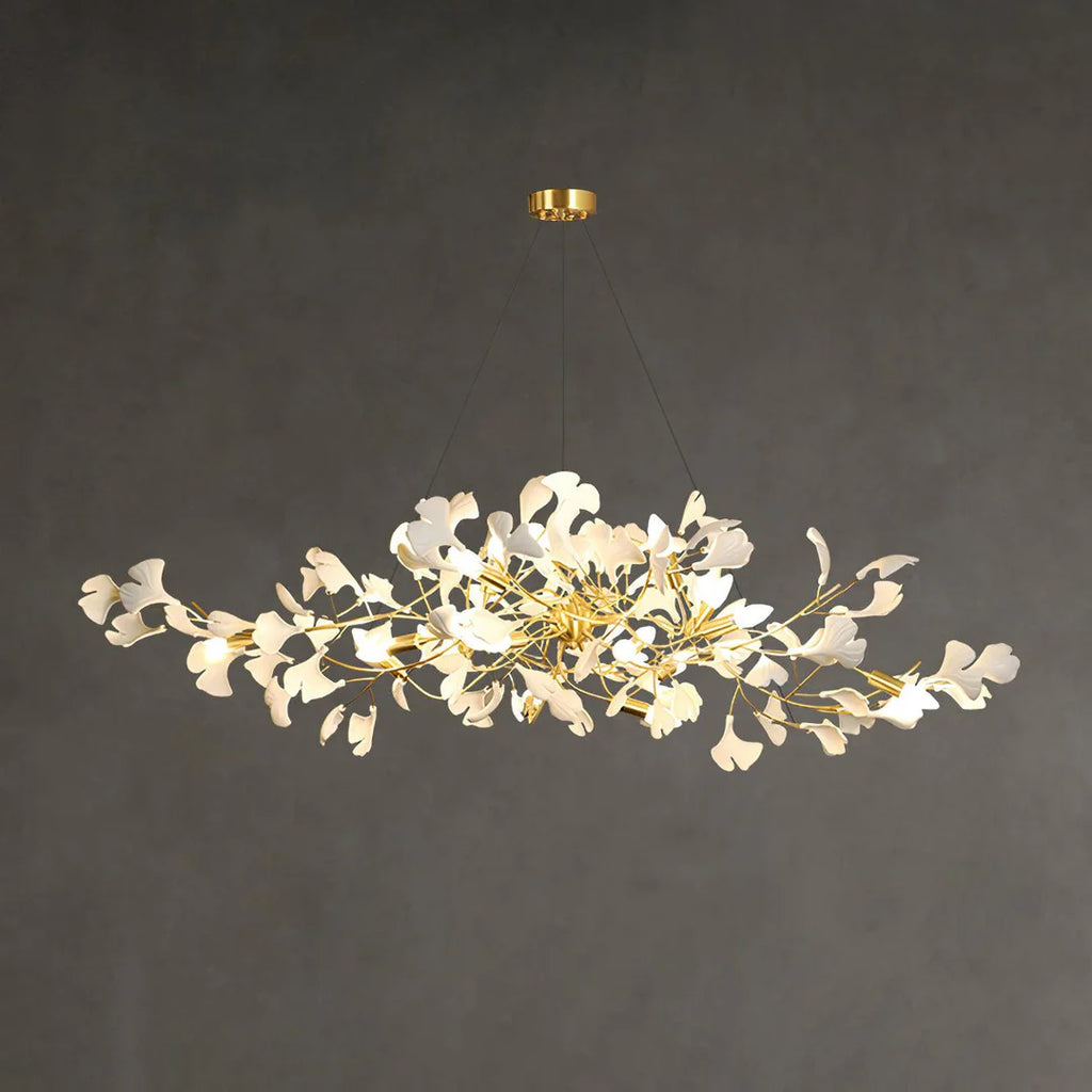 Gingko Bough Chandelier Glowryte