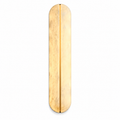 Kora Capsule Alabaster Wall Sconce Brass Glowryte