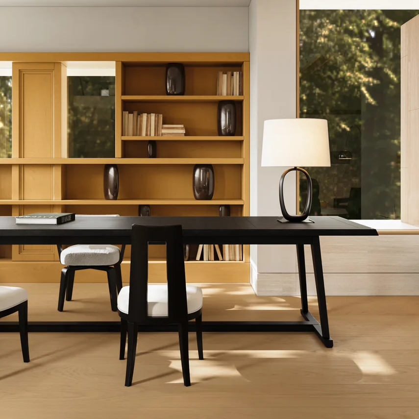 Lucien Sculptural Cast Bronze Table Lamp Glowryte