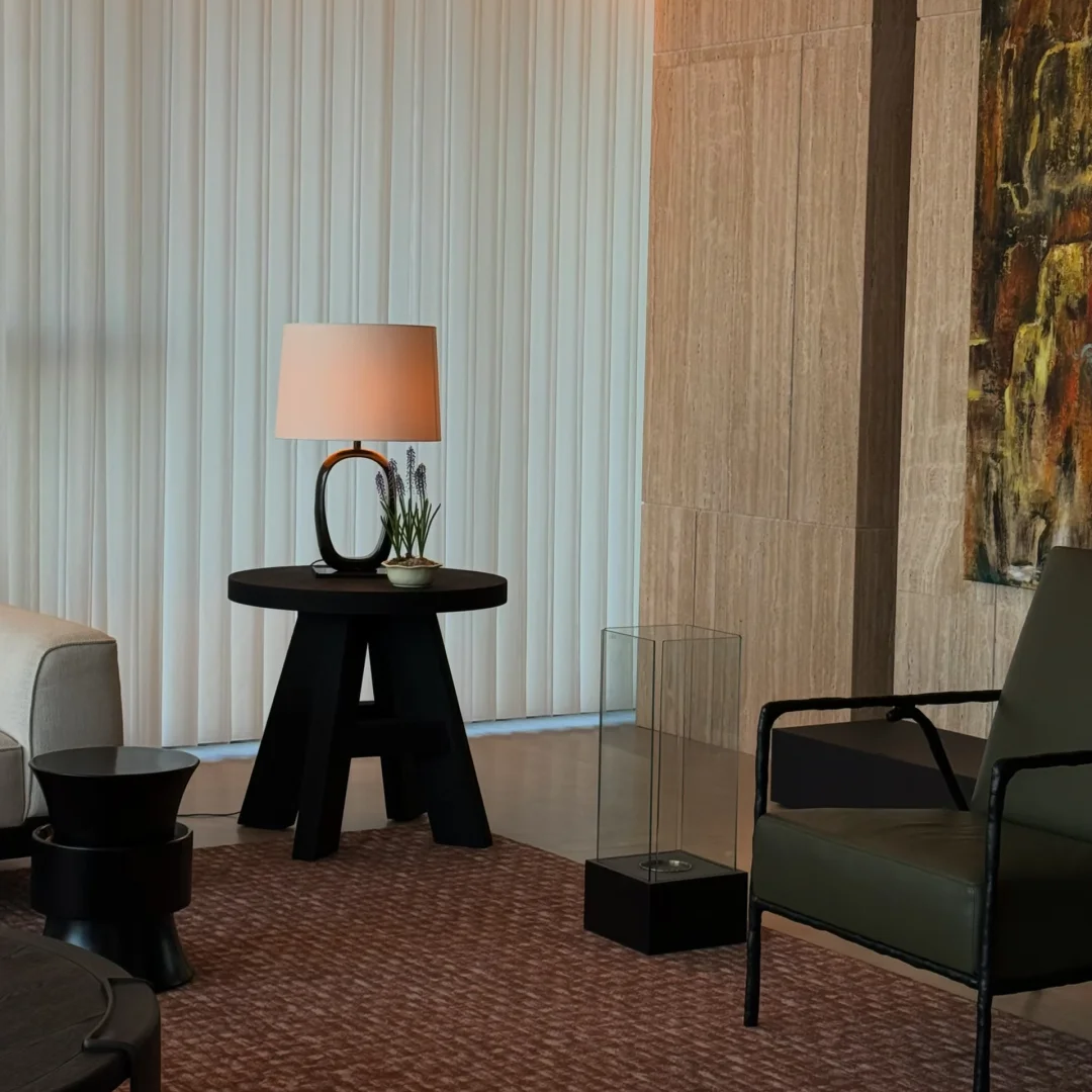 Lucien Sculptural Cast Bronze Table Lamp Glowryte