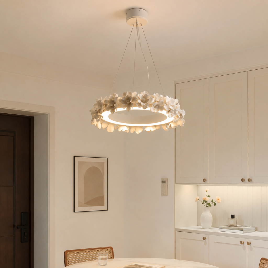 Luma Bloom Ring Chandelier