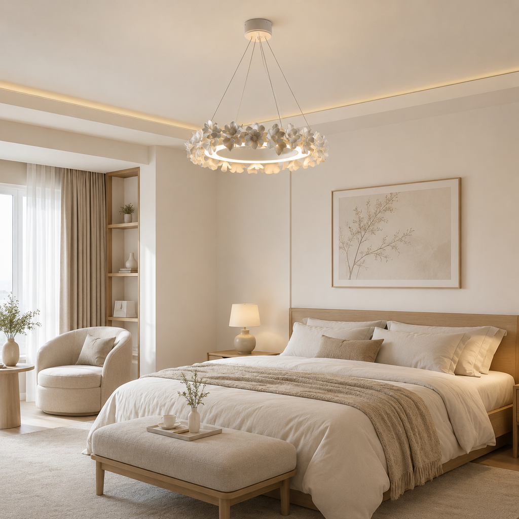 Luma Bloom Ring Chandelier