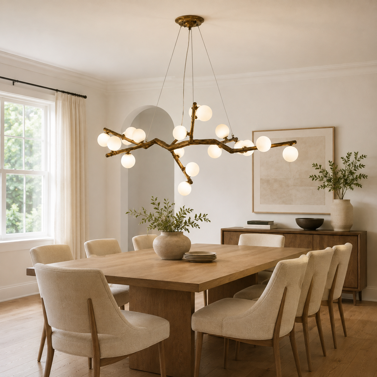 Luma Canopy Branch Chandelier Glowryte